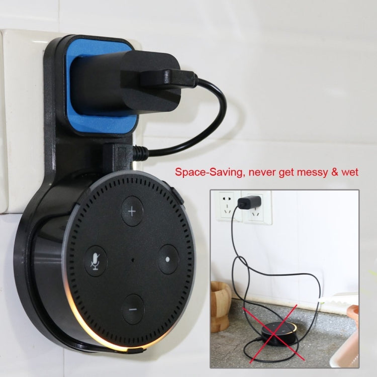 2201 Amazon Echo Dot 2 Smart Speaker Wall Mounted Bracket Wall Plug Bracket