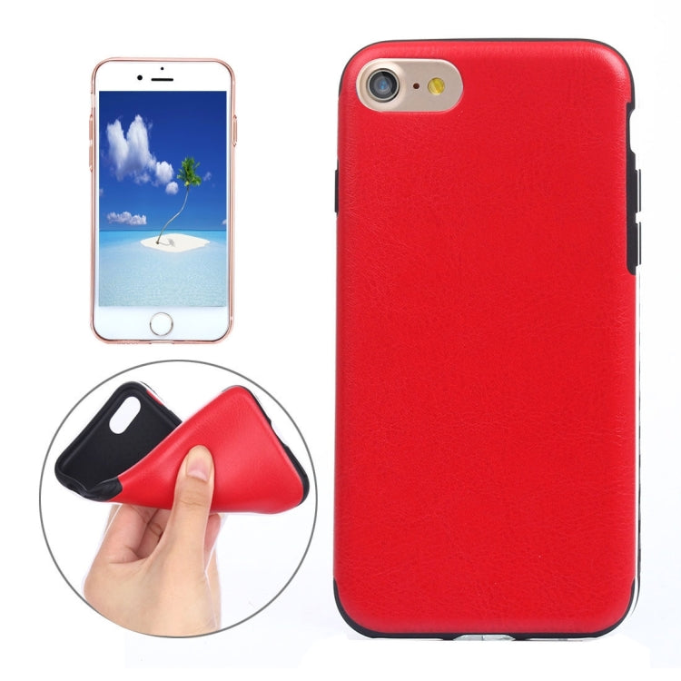 For iPhone SE 2020 & 8 & 7 Crazy Horse Texture Soft PU Protective Leather Case