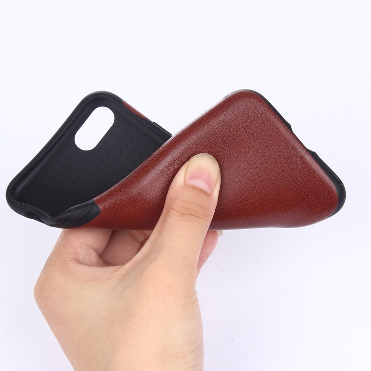 For iPhone SE 2020 & 8 & 7 Crazy Horse Texture Soft PU Protective Leather Case