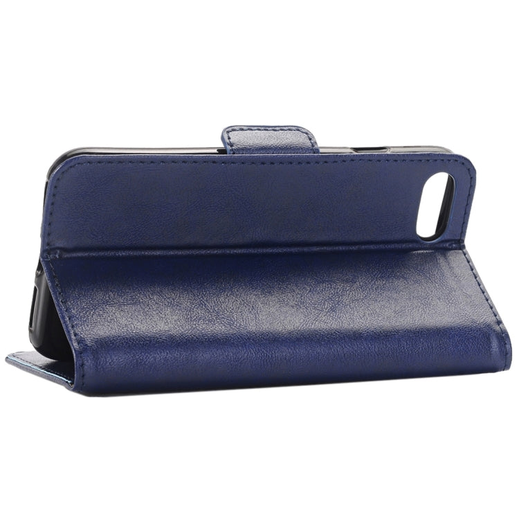 For  iPhone 8 & 7  Crazy Horse Texture  Horizontal Flip Leather Case with Holder & Card Slots & Wallet
