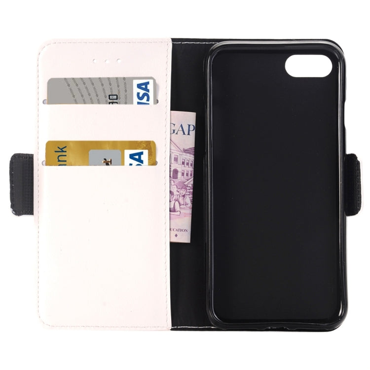 For  iPhone 8 & 7  Crazy Horse Texture  Horizontal Flip Leather Case with Holder & Card Slots & Wallet