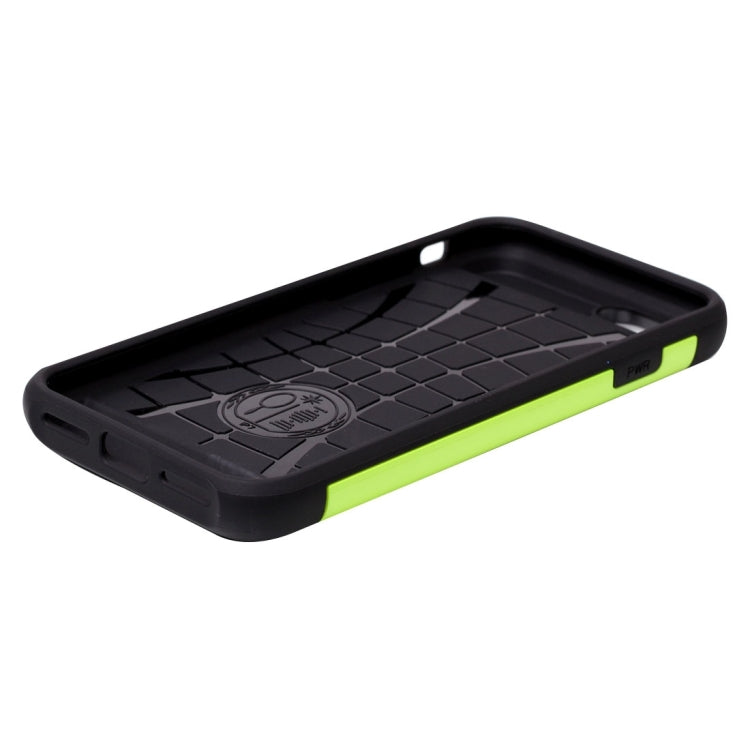 For  iPhone 8 & 7  Slide Style TPU + PC Combination Case with Card Slot