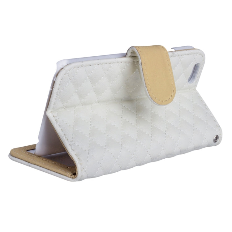 AA00355 For  iPhone 8 & 7  Diamond Lattice Texture Horizontal Flip Leather Protective Case with Holder & Card Slots & Wallet & Photo Frame