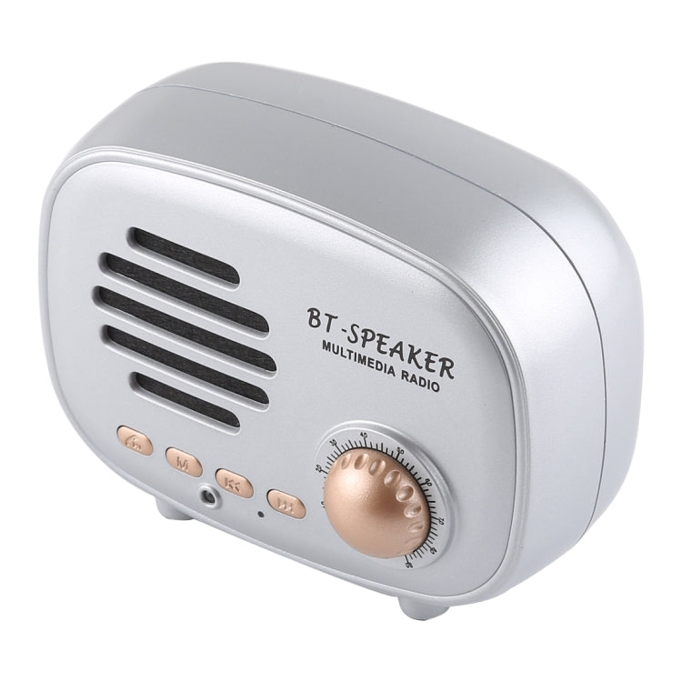 Q108 Retro Mini Wireless Bluetooth Speaker, Support Hands-free / TF Card / U disk / FM