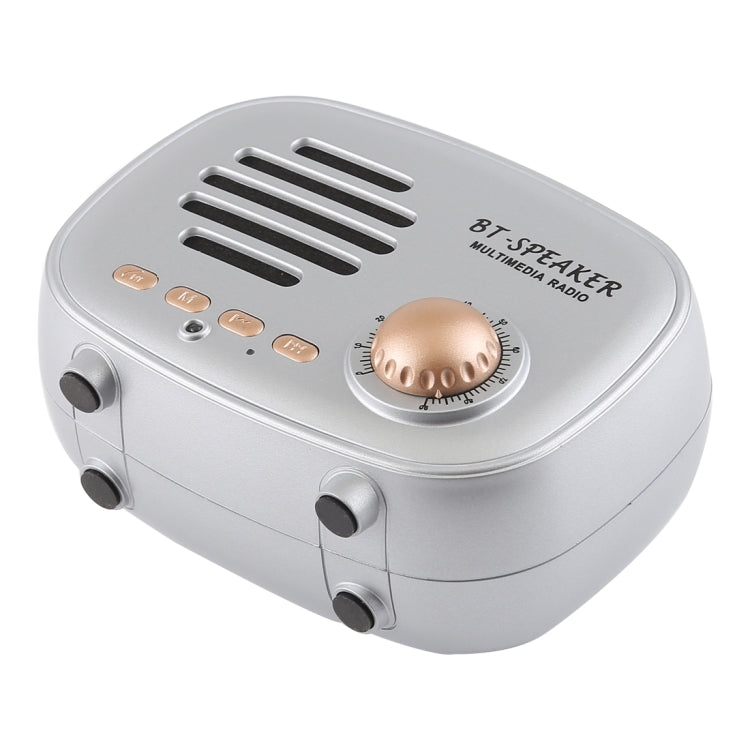 Q108 Retro Mini Wireless Bluetooth Speaker, Support Hands-free / TF Card / U disk / FM