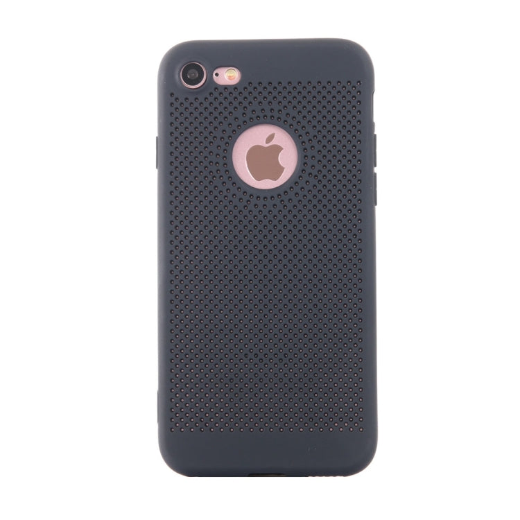 For  iPhone 8 & 7  Heat Dissipation Mesh TPU Protective Back Cover Case