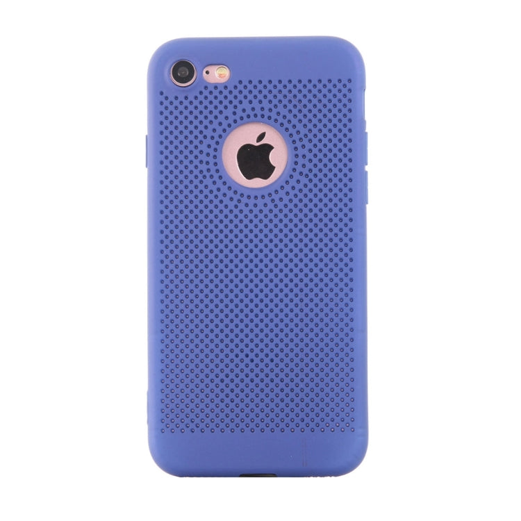 For  iPhone 8 & 7  Heat Dissipation Mesh TPU Protective Back Cover Case