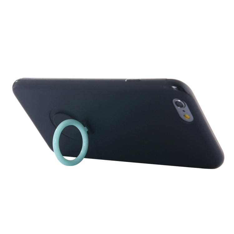 For  iPhone 8 & 7  Ultra Thin Soft TPU Protective Back Cover Case with Ring Holder Stand