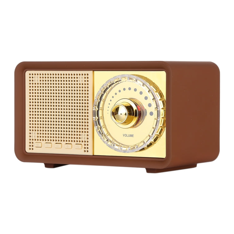 MY100BT Retro Stereo Wireless Bluetooth Speaker, Support TF Card / AUX / U Disk / FM