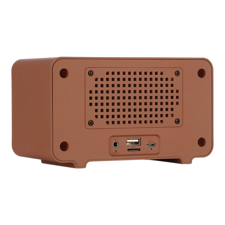 MY100BT Retro Stereo Wireless Bluetooth Speaker, Support TF Card / AUX / U Disk / FM