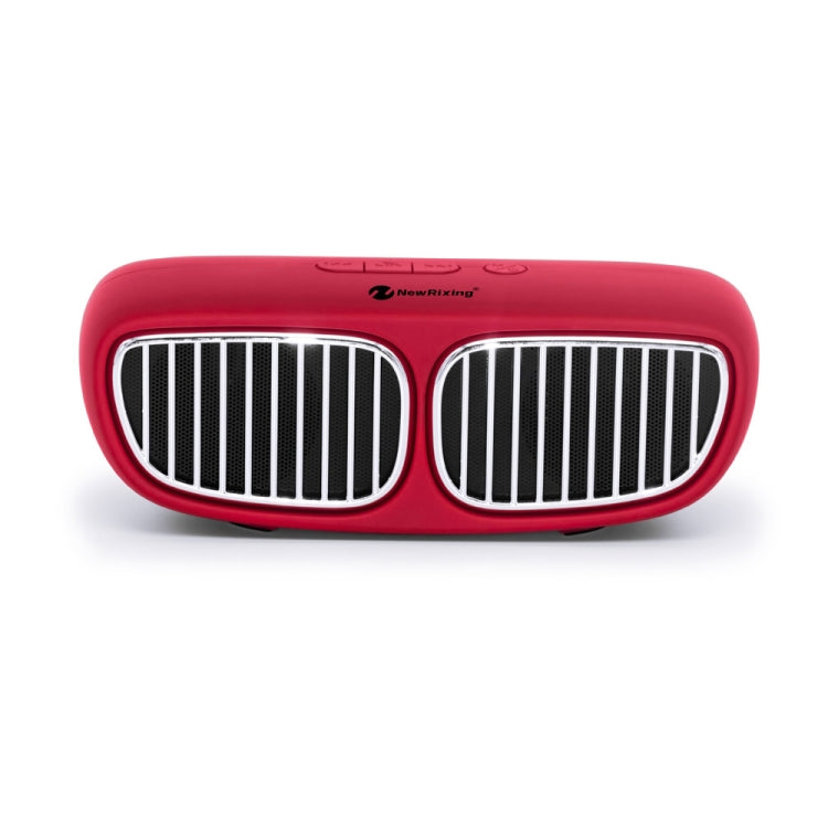 NewRixing NR-2020 Car Model Concept Design Bluetooth Speaker with Hands-free Call Function, Support TF Card & USB & FM & AUX