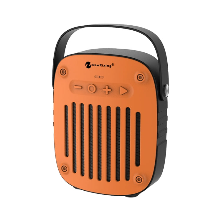 NewRixing NR-4014 Outdoor Portable Hand-held Bluetooth Speaker with Hands-free Call Function, Support TF Card & USB & FM & AUX