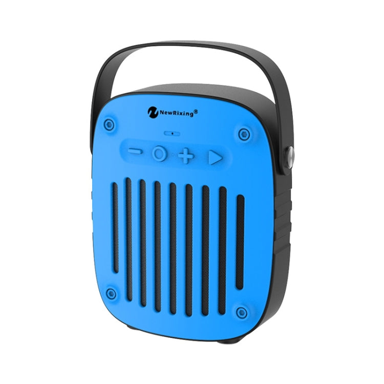 NewRixing NR-4014 Outdoor Portable Hand-held Bluetooth Speaker with Hands-free Call Function, Support TF Card & USB & FM & AUX