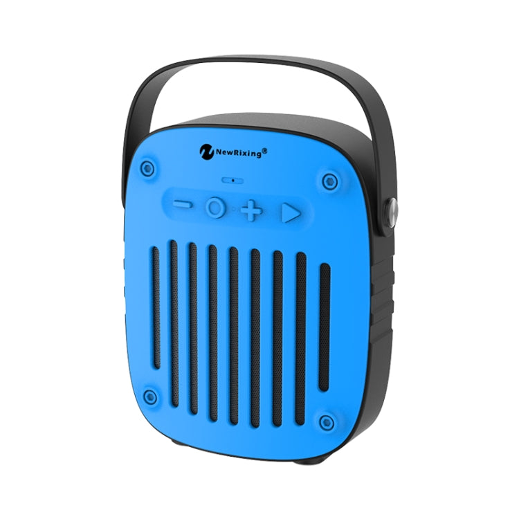 NewRixing NR-4014 Outdoor Portable Hand-held Bluetooth Speaker with Hands-free Call Function, Support TF Card & USB & FM & AUX