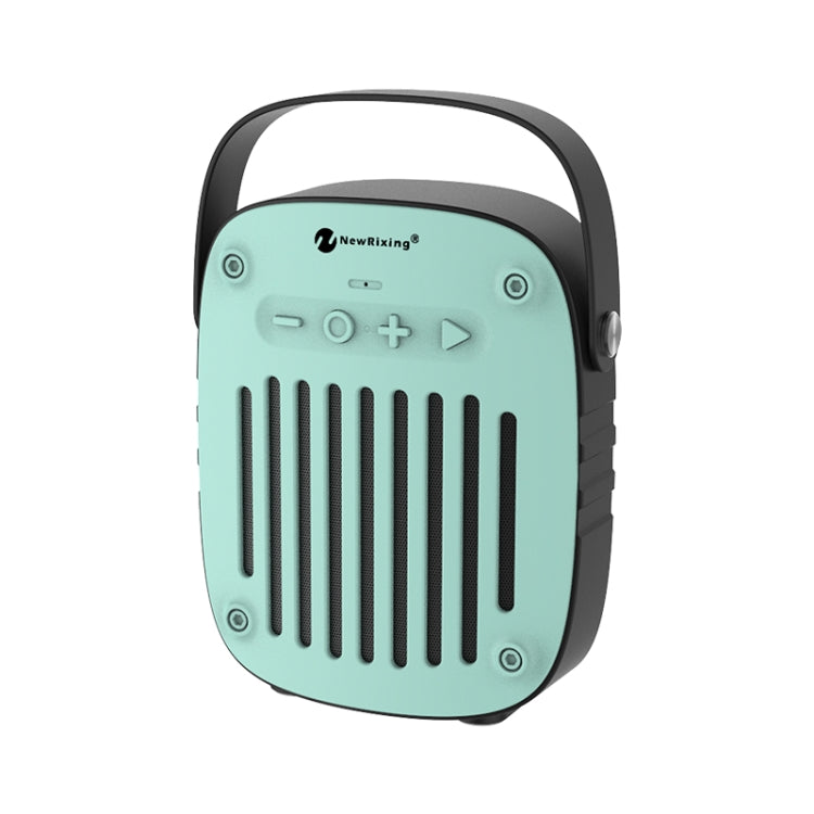 NewRixing NR-4014 Outdoor Portable Hand-held Bluetooth Speaker with Hands-free Call Function, Support TF Card & USB & FM & AUX