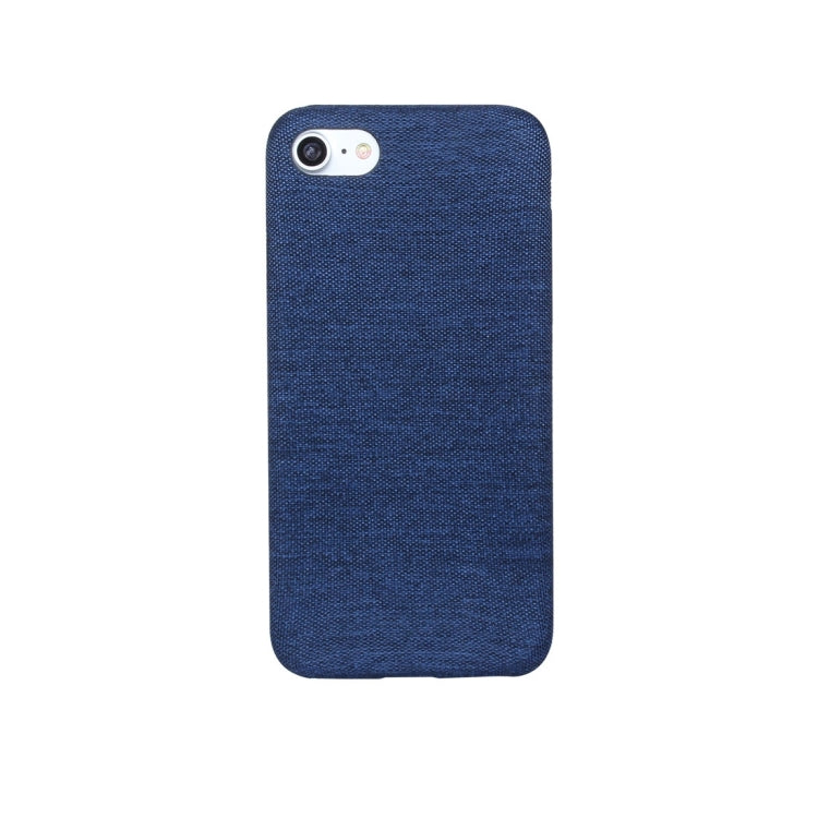 For  iPhone 8 & 7  Denim Texture TPU Protective Back Cover Case