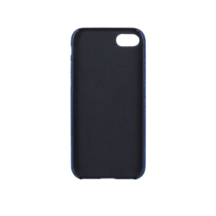 For  iPhone 8 & 7  Denim Texture TPU Protective Back Cover Case
