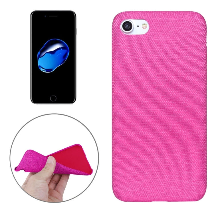 For  iPhone 8 & 7  Denim Texture TPU Protective Back Cover Case