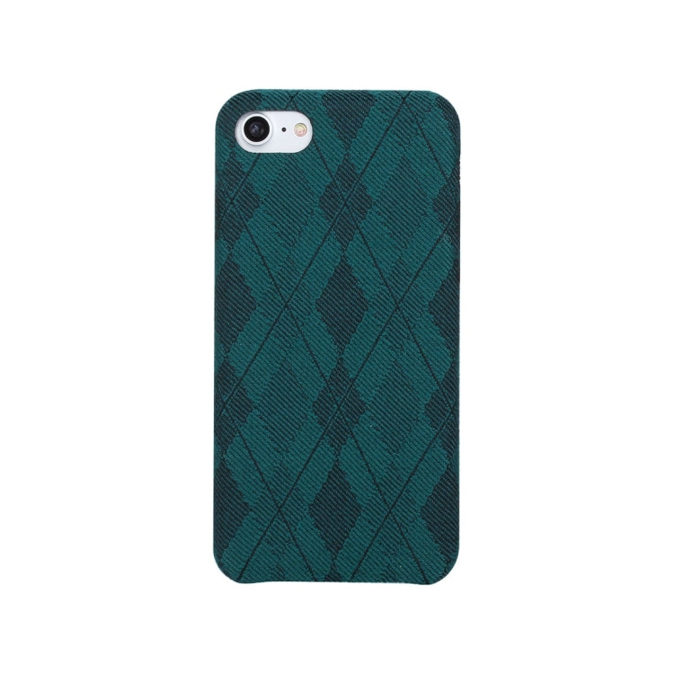 For  iPhone 8 & 7  Diamond Lattice Pattern TPU Protective Back Cover Case