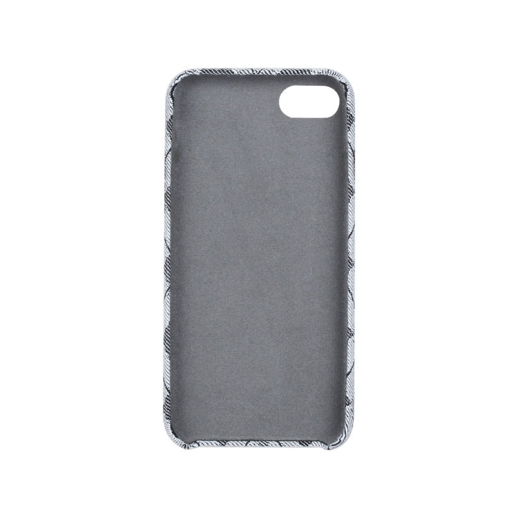 For  iPhone 8 & 7  Diamond Lattice Pattern TPU Protective Back Cover Case