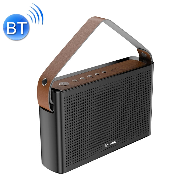 ipipoo YP-1 Hand-held Bluetooth Speaker (Black)