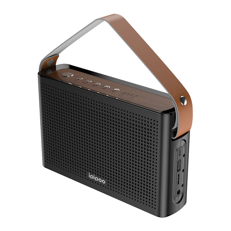 ipipoo YP-1 Hand-held Bluetooth Speaker (Black)