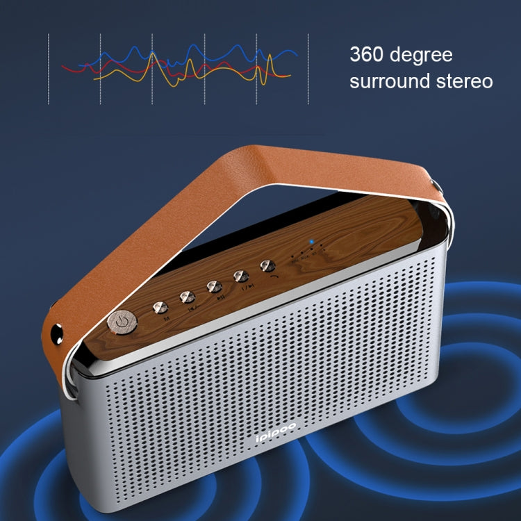 ipipoo YP-1 Hand-held Bluetooth Speaker (Black)