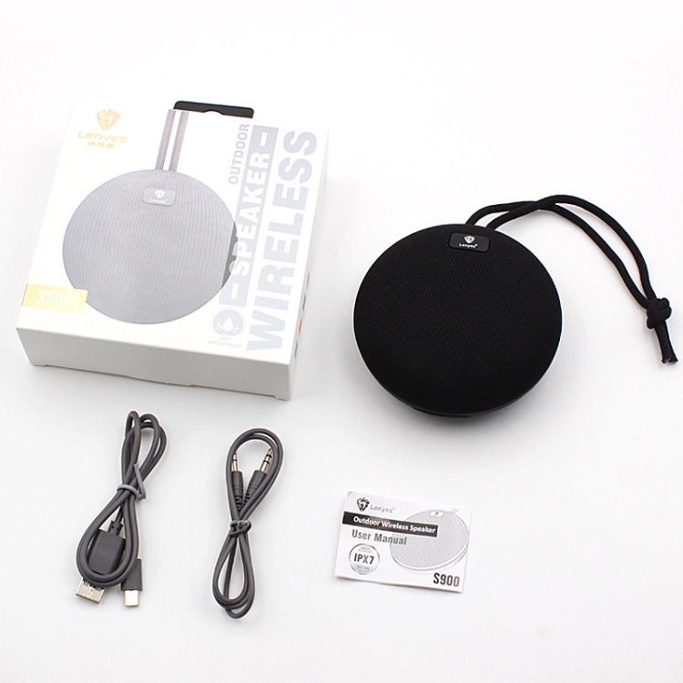 Lenyes S900 20W IPX7 Waterproof Outdoor Wireless Bluetooth Speaker, Support AUX / TF Card