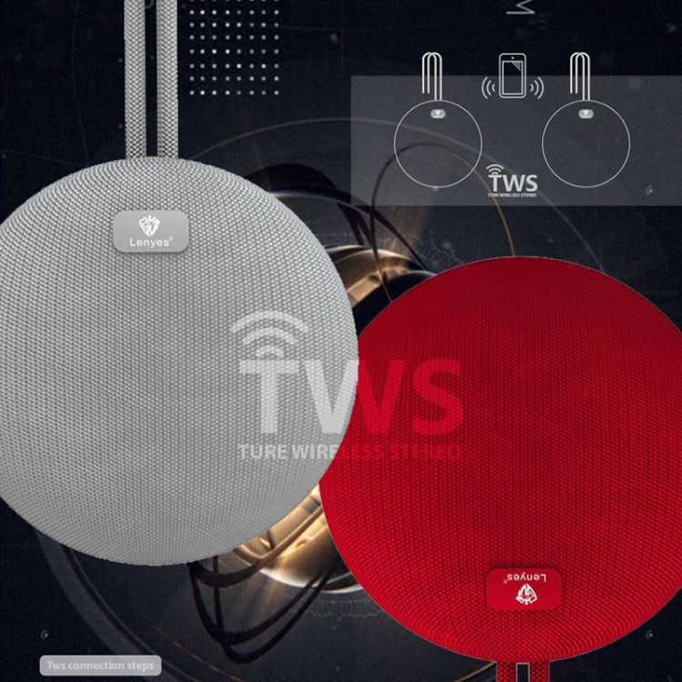 Lenyes S900 20W IPX7 Waterproof Outdoor Wireless Bluetooth Speaker, Support AUX / TF Card