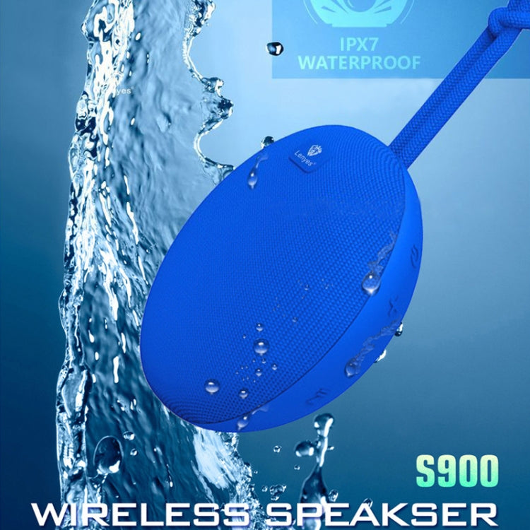 Lenyes S900 20W IPX7 Waterproof Outdoor Wireless Bluetooth Speaker, Support AUX / TF Card