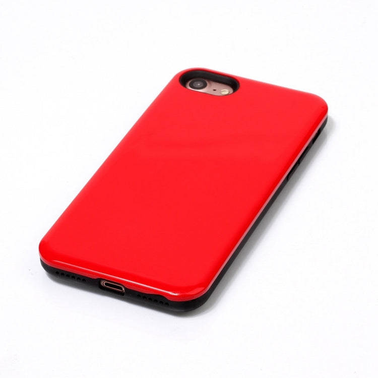 2 in 1 for  iPhone 8 & 7  PU + TPU Combination Back Case