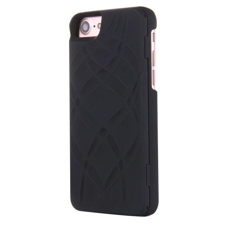 For  iPhone 8 & 7  Back Cover Style Mirror Hard Case with Card Slot
