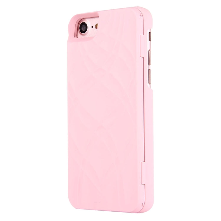 For  iPhone 8 & 7  Back Cover Style Mirror Hard Case with Card Slot