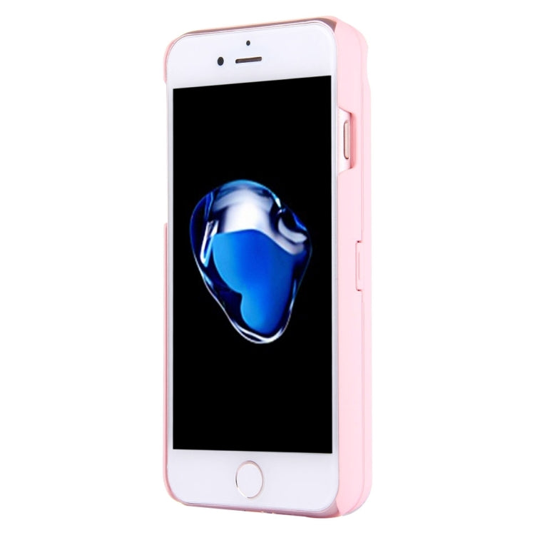 For  iPhone 8 & 7  Back Cover Style Mirror Hard Case with Card Slot