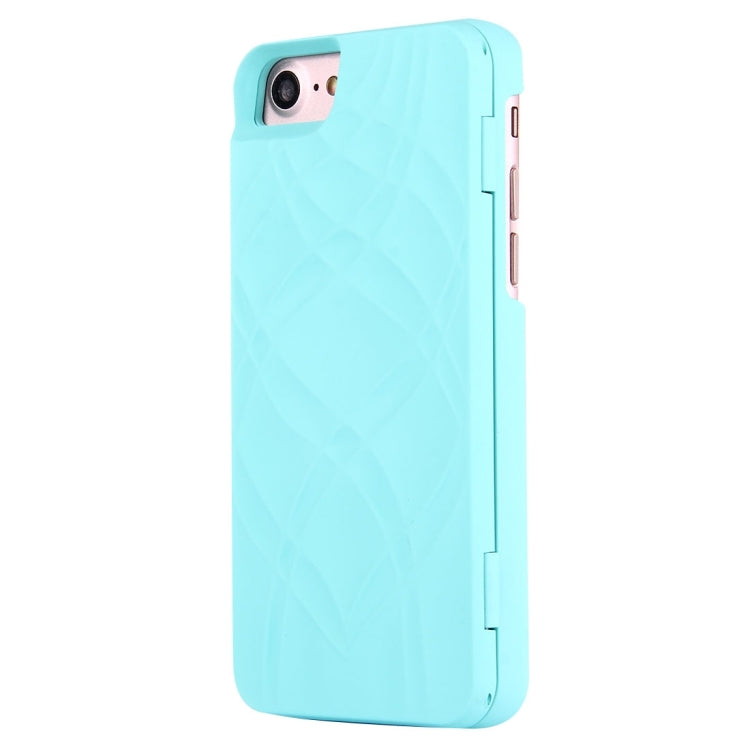 For  iPhone 8 & 7  Back Cover Style Mirror Hard Case with Card Slot