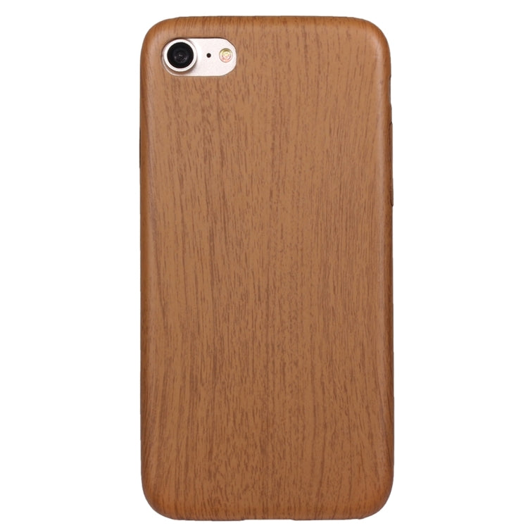 For  iPhone 8 & 7  Artistic Wood Grain Soft TPU Protective Back Case