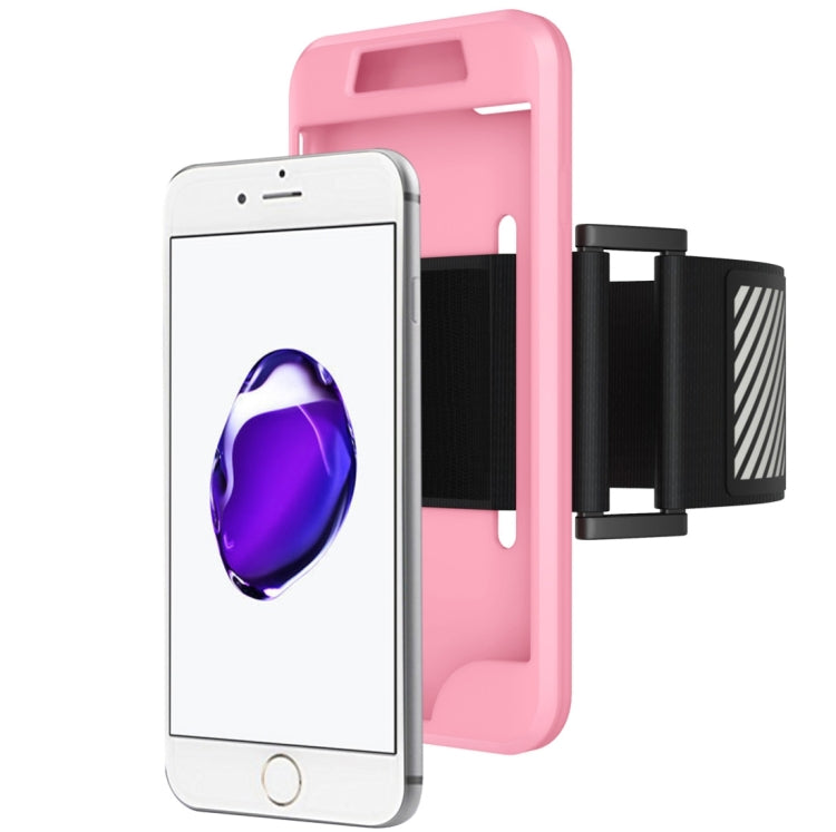 2 in 1 for  iPhone 8 & 7  Dual Control Sport Armband with Detachable Premium Silicone Case