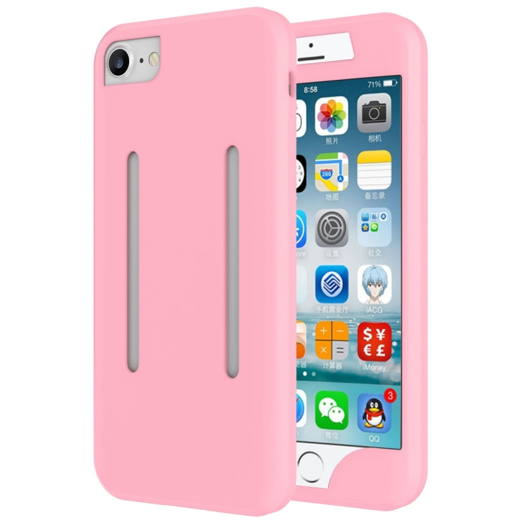 2 in 1 for  iPhone 8 & 7  Dual Control Sport Armband with Detachable Premium Silicone Case