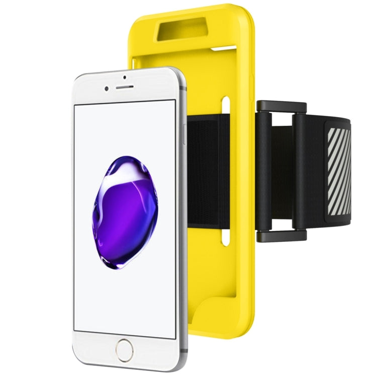 2 in 1 for  iPhone 8 & 7  Dual Control Sport Armband with Detachable Premium Silicone Case