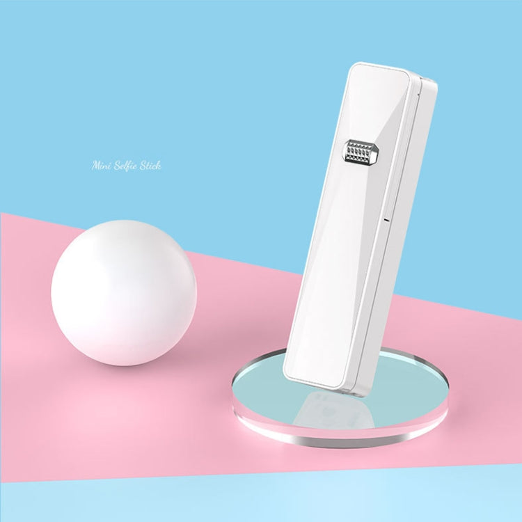 CYKE M2 Mini Integrated Storage Bluetooth Selfie Stick for Mobile Phones under 6 inch, with Fill Light