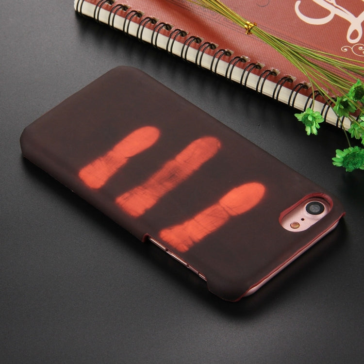 For iPhone 8 & 7 Heat Sensitive Phone Case Silicone  Protective Case Back Cover