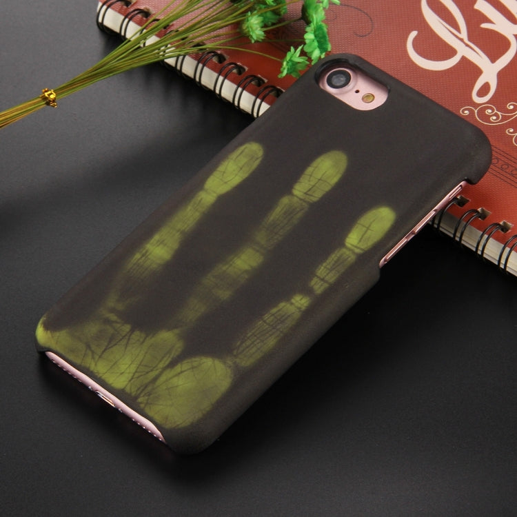 For iPhone 8 & 7 Heat Sensitive Phone Case Silicone  Protective Case Back Cover