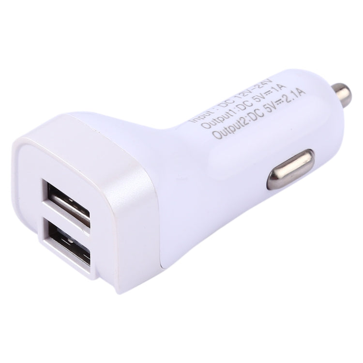 2.1A Max Output Dual USB Smart Car Charger