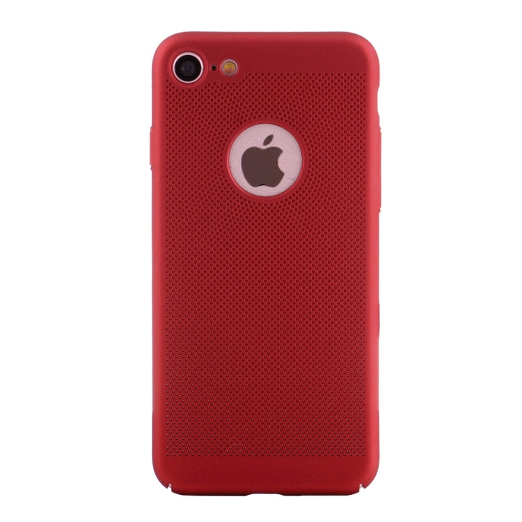 For  iPhone 8 & 7  Lightweight Breathable Full Coverage PC Shockproof Protective Back Cover Case