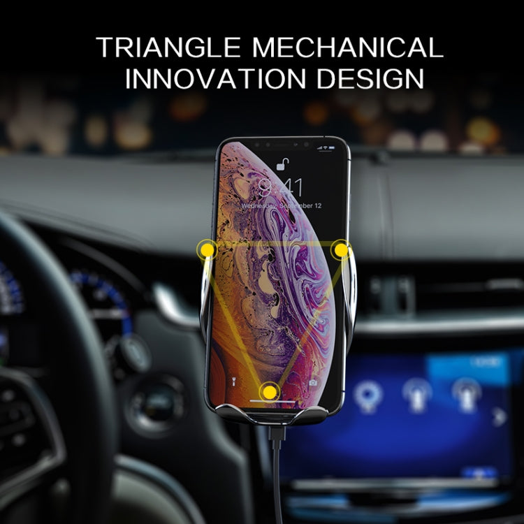 10W QI Car Wireless Charging Outlet Phone Holder