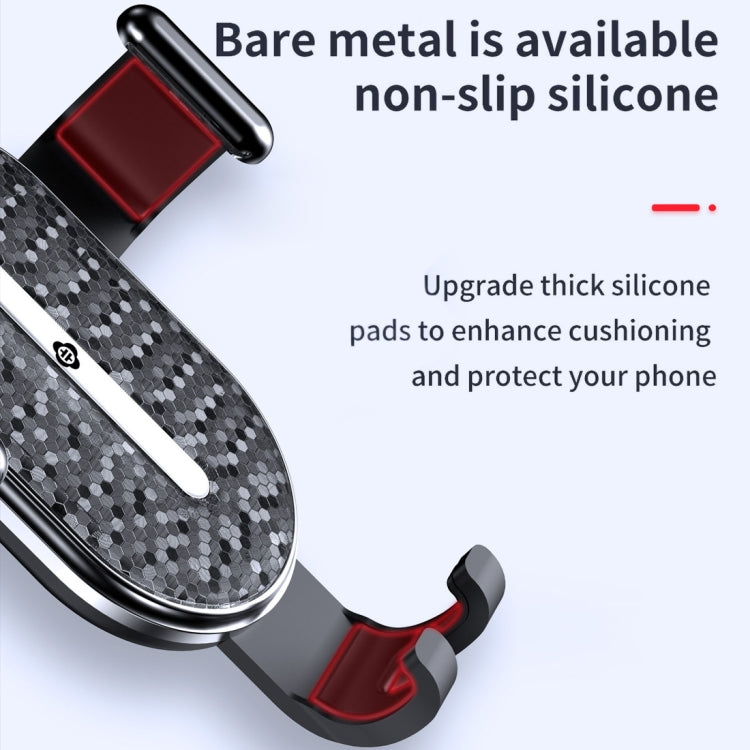 TOTUDESIGN DCTS-16 U Shield Series II Gravity Sensing Car Air Outlet Phone Holder, Suitable for 4-6.4 inch Smartphones