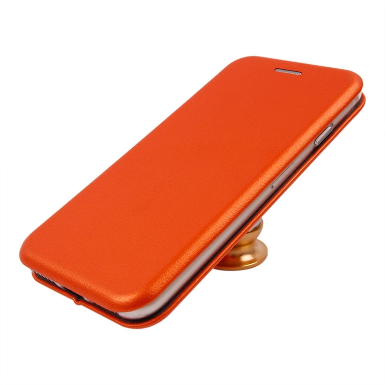 For  iPhone 8 & 7  Magnetic Suction Style Horizontal Flip Leather Protective Case with Holder & Card Slots, Can Match the Car Holder(Not Included)
