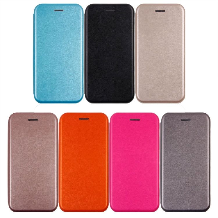 For  iPhone 8 & 7  Magnetic Suction Style Horizontal Flip Leather Protective Case with Holder & Card Slots, Can Match the Car Holder(Not Included)