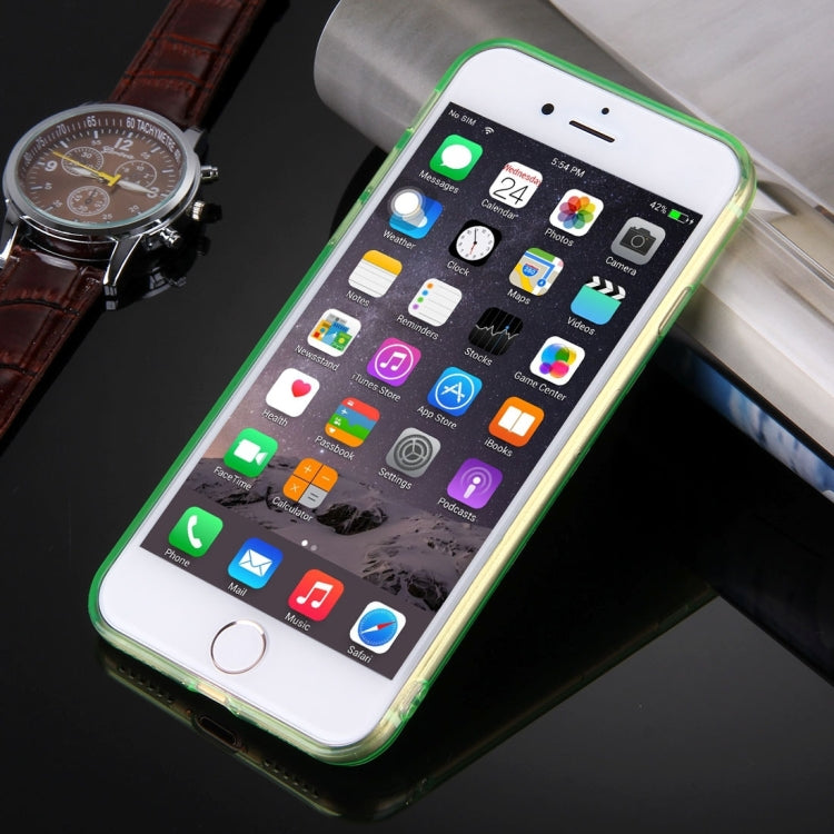 For  iPhone 8 & 7  0.5mm Ultra-thin Dark Color Transparent TPU Protective Case