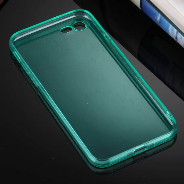 For  iPhone 8 & 7  0.5mm Ultra-thin Dark Color Transparent TPU Protective Case